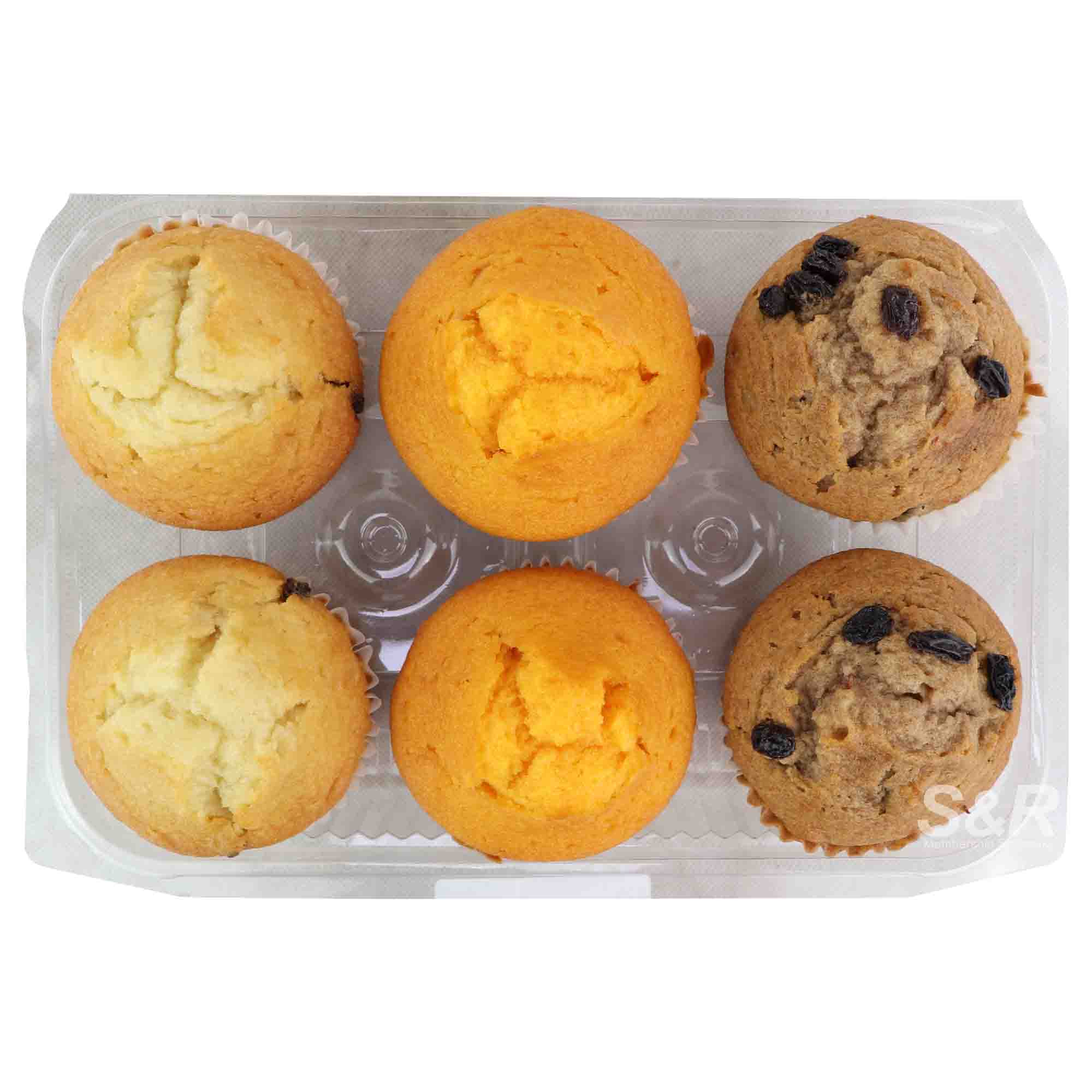S&R Variety Muffins 6pcs S&R Variety Muffins 6pcs